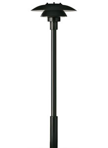 Louis Poulsen PH 3 2 1/2 Outdoor Bollard Light