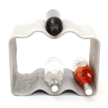 Modern Floor Wine Rack Holds 10 Bottles - Modular