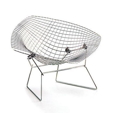 Vitra Miniature 4.5-inch Diamond Chair by Harry Bertoia