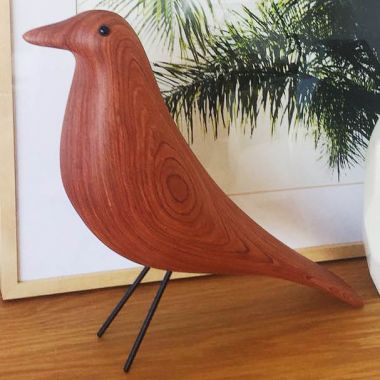 Eames® House Bird in Walnut Wood by Vitra