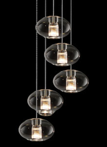 Leucos Fairy S G Modern Group Pendant Lamp