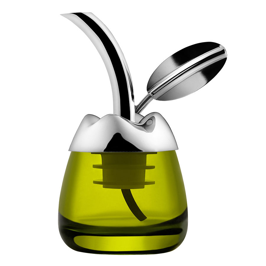 Alessi Fior d'olio Glass Olive Oil Taster with Pourer by Marta