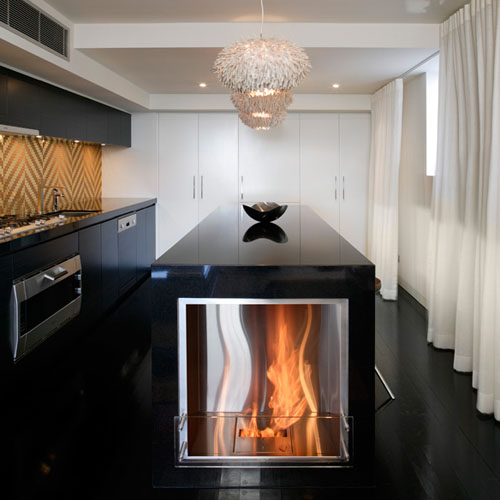 Ecosmart Fire Firebox 650SS Renovator Range Modern Ventless Fireplace | Stardust The Firebox 650SS was designed by Paul Cohen for the Renovator Range of Ecosmart Fire. The zero clearance Firebox 650SS is the perfect choice for smaller areas. A square-shaped firebox