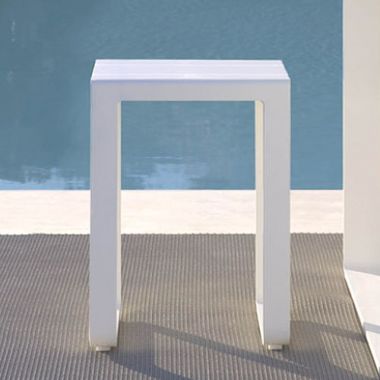 Gandia Blasco Taburete Flat Outdoor Stool