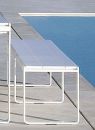 Gandia Blasco Banco Flat Modern Outdoor Bench