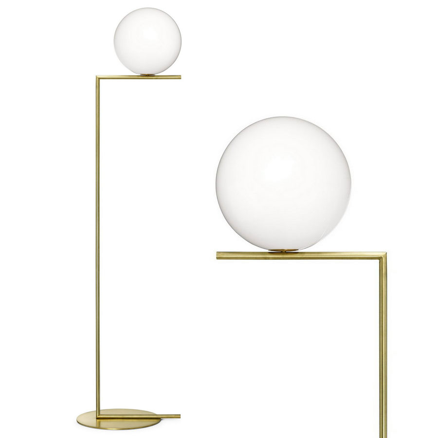 Meerdere Burgerschap lancering IC F1/F2 Floor Lamp by FLOS lighting | Stardust