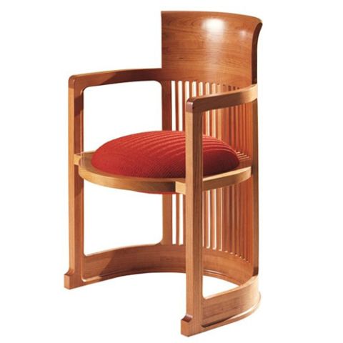Vitra MINIATURES Barrel Chair by Frank Lloyd Wright