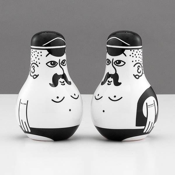 Salt and pepper shakers and friends!, >