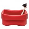 Square washing-UP Bowl for Sink/Camping with Handles and Brush