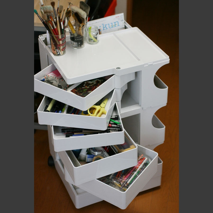 5 Drawer Plastic Rolling Storage Cart With Drawers Stardust Com Joe Colombo Boby Mobile Office Organizer B35 3 Sections 5 Drawers
