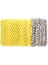 Gandia Blasco Mangas Space Plait Yellow Pillow