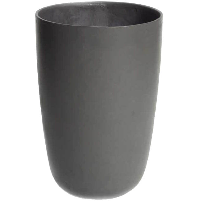 Geisha Contemporary Tall Outdoor Planter Pot, Round