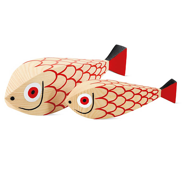 Girard® Wooden Fish, Set of 2