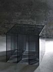 Glas Italia Alice Modern Side Table by Jean-Marie Massaud
