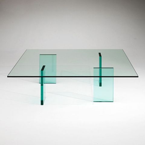 Glas Italia Glass Coffee Table by Shiro Kuramata