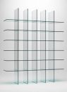 Glas Italia Glass Shelves #1 by Shiro Kuramata