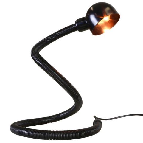 Valenti Luce Hebi Modern Adjustable Table Lamp by Isao Hosoe
