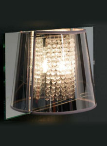 viso hollywood modern wall sconce stardust