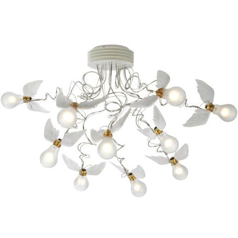 Ingo Maurer Birdie's Nest - Birdies Nest Ceiling Light