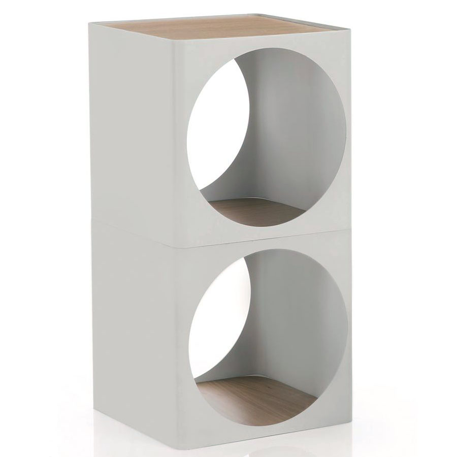Joe Colombo Ring Small Bedside Table and Modular Storage System