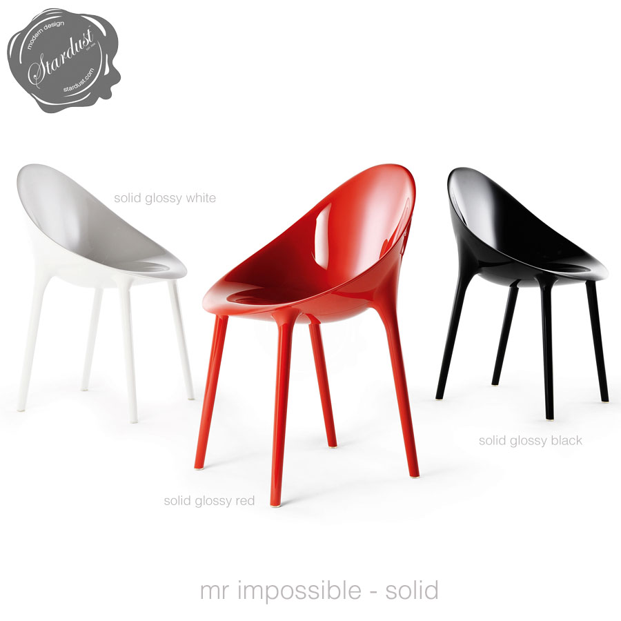Kartell Mr Impossible Modern Starck Design Chair Stardust - Mr Impossible Chair kartell mr impossible modern starck design chair stardust - mr impossible chair