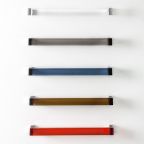 Kartell Rail Modern Transparent Towel Bar Rail - Acrylic