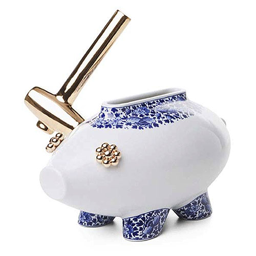 Moooi Contemporary Art The Killing Of The Piggy Bank Sculpture