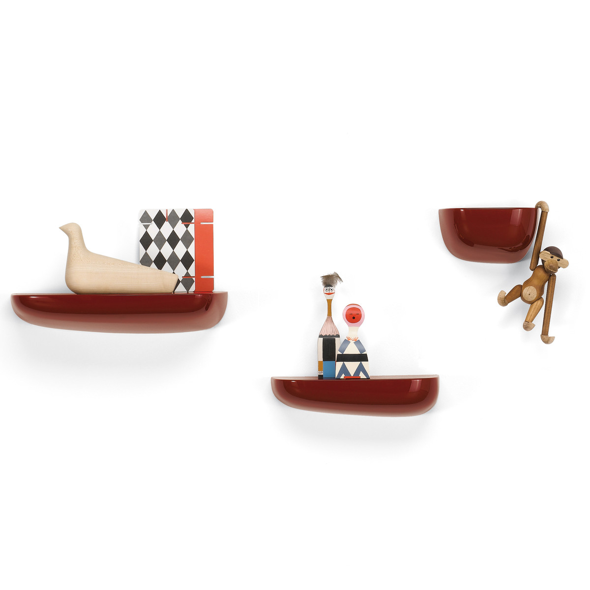 Vitra L'oiseau Wood Bird Sculpture by Ronan and Erwan Bouroullec