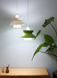 Louis Poulsen Mid-Century Modern Danish Design Doo Wop Pendant Light