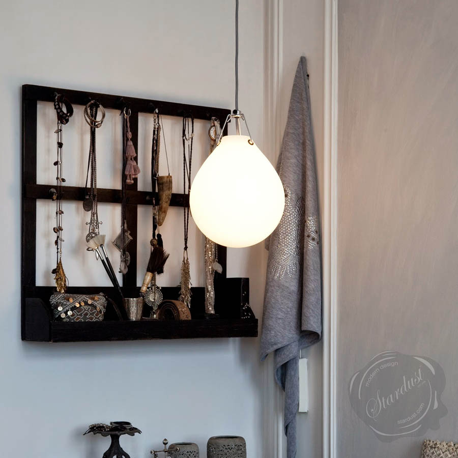 Louis Poulsen Moser Modern Handblown Frosted Glass Pendant Lamp Louis Poulsen Moser Modern Handblown Frosted Glass Pendant Lamp