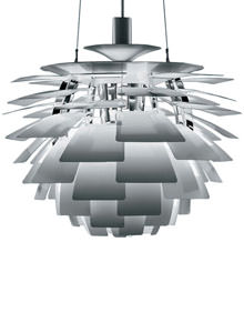 Louis Poulsen Stainless Steel PH Artichoke Lamp by Poul Henningsen