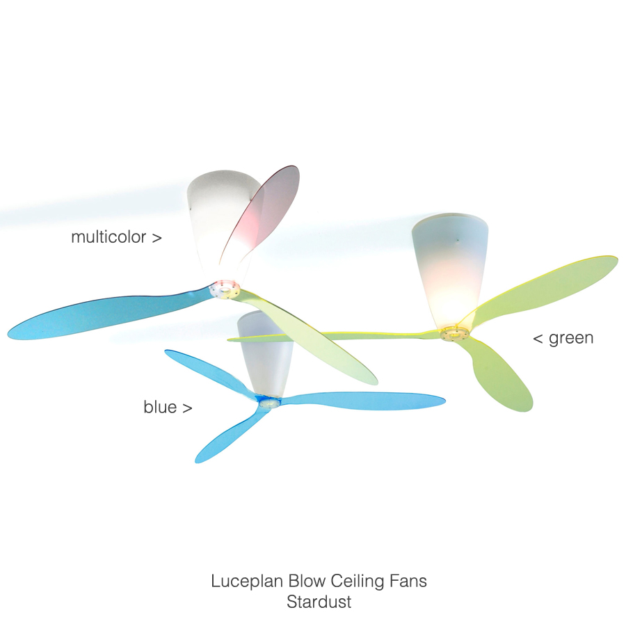 Ceiling Fan With Light Stardust Luceplan Fan Modern Ceiling