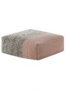 Gandia Blasco Mangas Space Ottoman Square Plait Pink