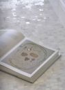 Mini Versailles Statuary Carrara Polished Marble Mosaic Tile