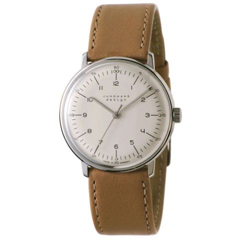 Max Bill Analog Watch Model 027/3701.00 in White