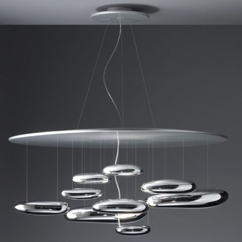 Artemide Mercury Suspension Lamp by Ross Lovegrove
