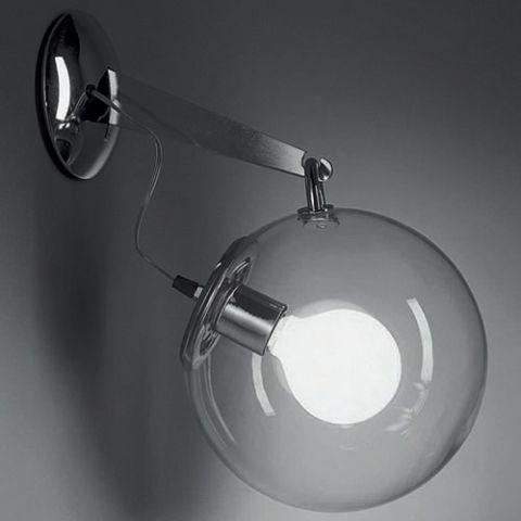 Artemide Miconos Modern Wall Lamp by Ernesto Gismondi
