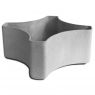 Starburst 24" Architectural Mid-Century Modern Planter Box