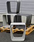 ECAL Mid Century Modern Outdoor Chair - Garden Stool