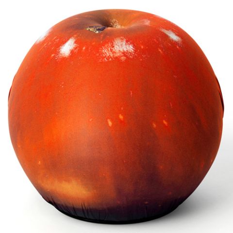 Baleri Italia Tato Tattoo Red Apple Pouf or Ottoman