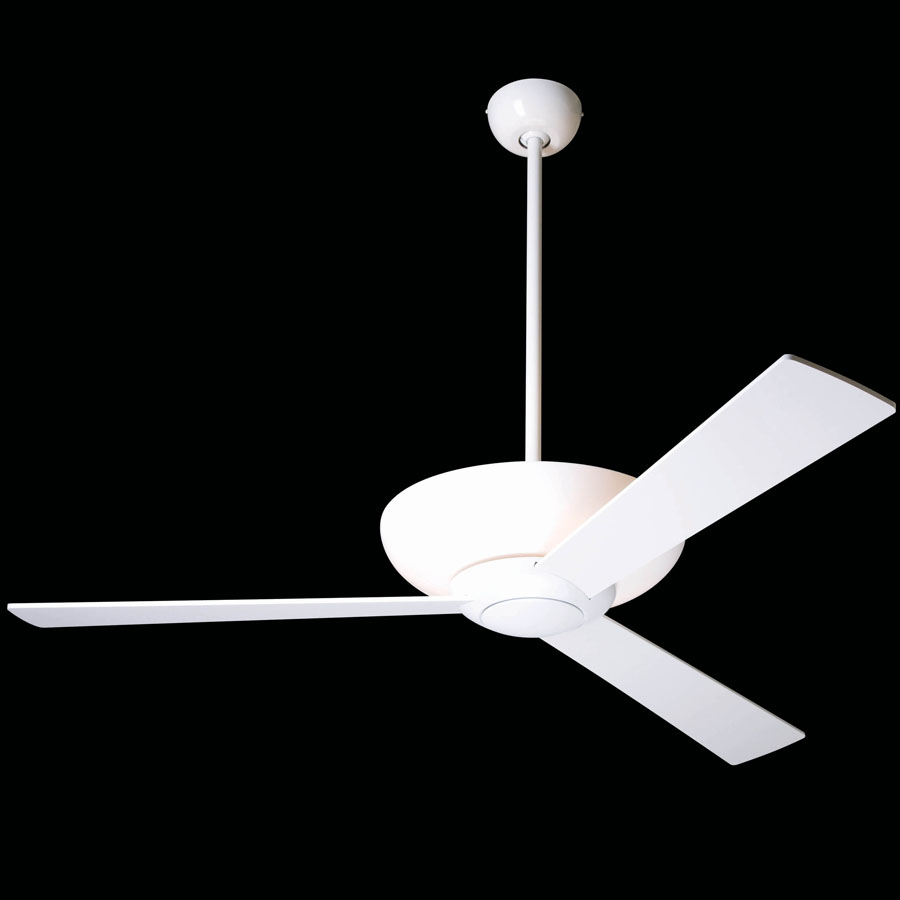 Aurora Ceiling Fan White With Light The Modern Company Aurora Ceiling Fan By The Modern Company