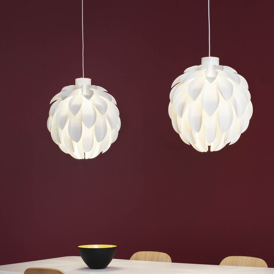 Normann Copenhagen Norm 12 Modern White Diy Pendant Lamp Kit Stardust