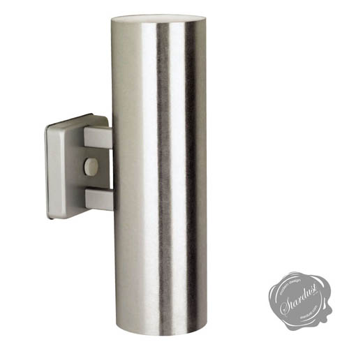 Cylinder Up Down 2 Light Outdoor Led Wall Sconce Stardust - Modern Up Down Outdoor Wall Lights