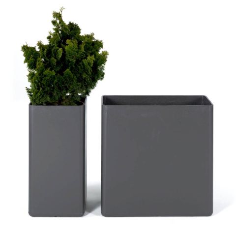 Modern Tall Commercial-Grade Planter Wall Divider
