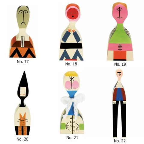 Vitra Wooden Dolls by Alexander Girard