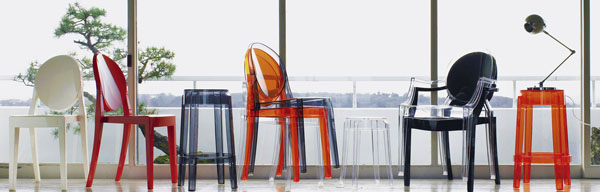 chairs by kartell