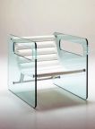 Tonelli Naked Glass Chair by Giovanni Tommaso Garattoni