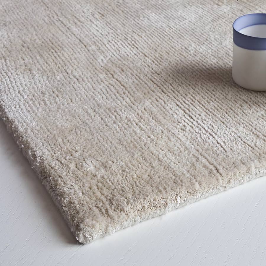 Nanimarquina Natural Erfly Silk Rug Beige Stardust Nanimarquina Natural Erfly Silk Rug