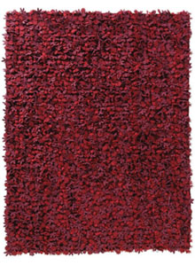Nanimarquina Little Field of Flowers Rug in Reds