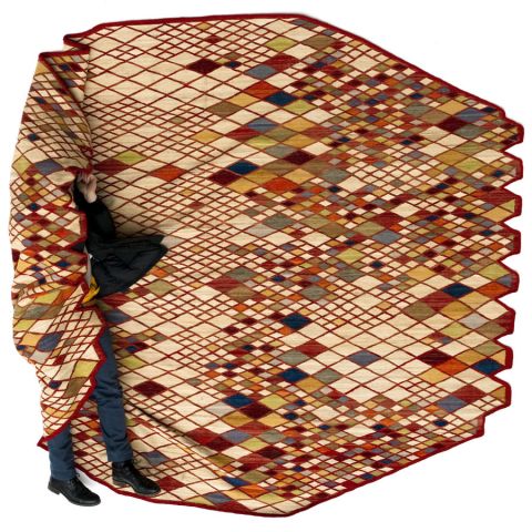 Nanimarquina Losanges Rug by Ronan and Erwan Bouroullec